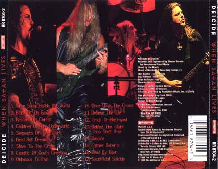 DEICIDE : When Satan Lives