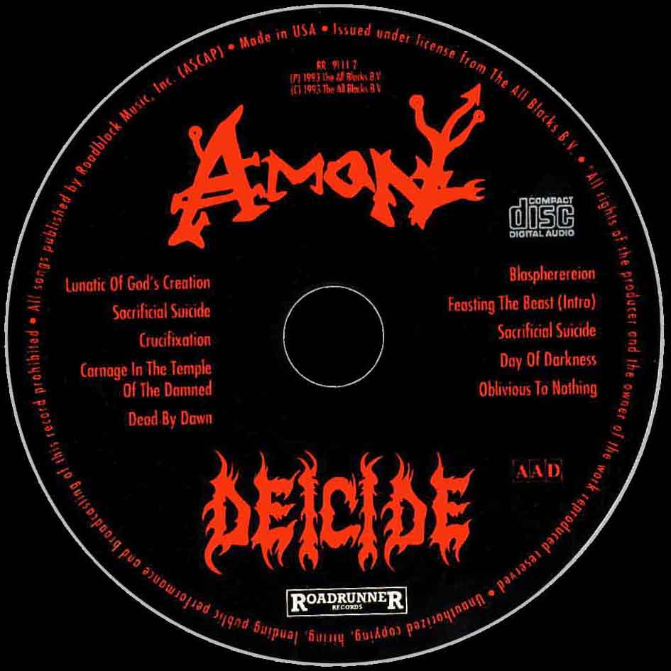 DEICIDE : Amon : Feasting The Beast