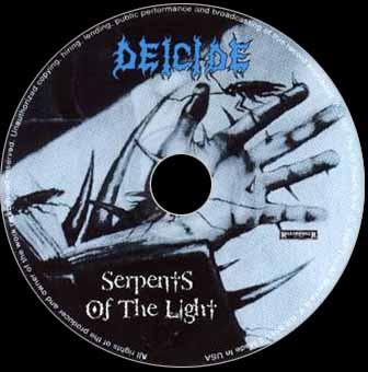 DEICIDE : Serpents Of The Light